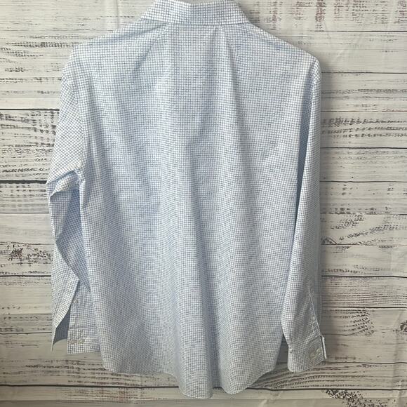 REACTION KENNETH COLE SLIM FIT BUTTON DOWN LONG SLEEVE DRESS SHIRT - Picture 9 of 11